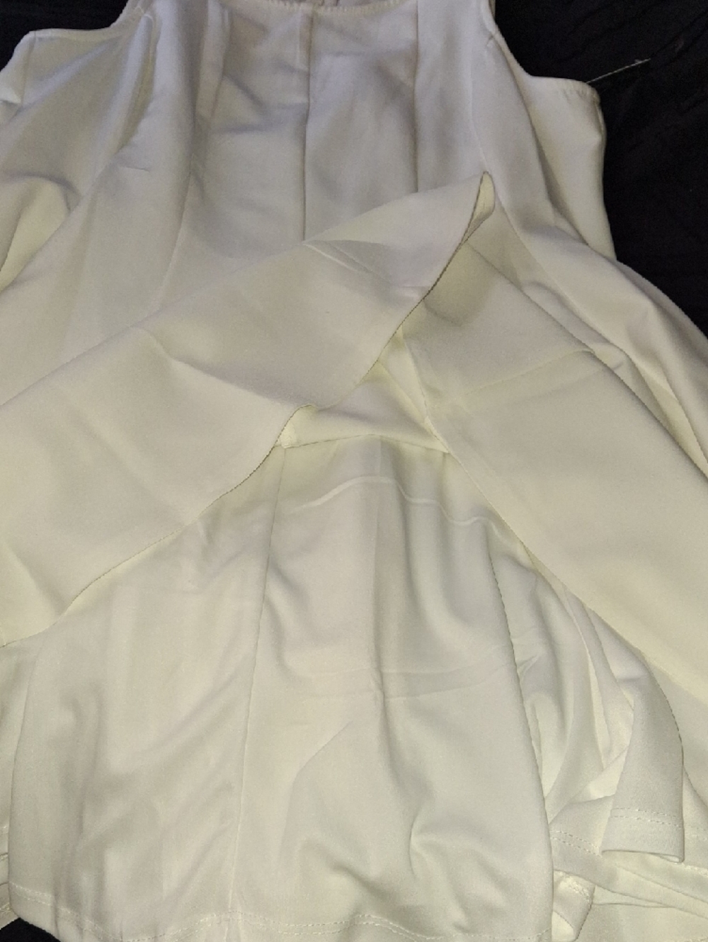 MSK Ivory Fit-and-Flare Sleeveless Dress - Picture 5 of 6